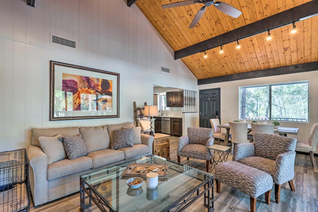 Rustic-Chic Prescott Cabin With Deck In Wooded Area! Exterior foto